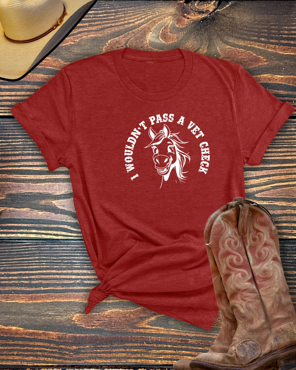 Wouldn't Pass a Vet Check- Equine Devine