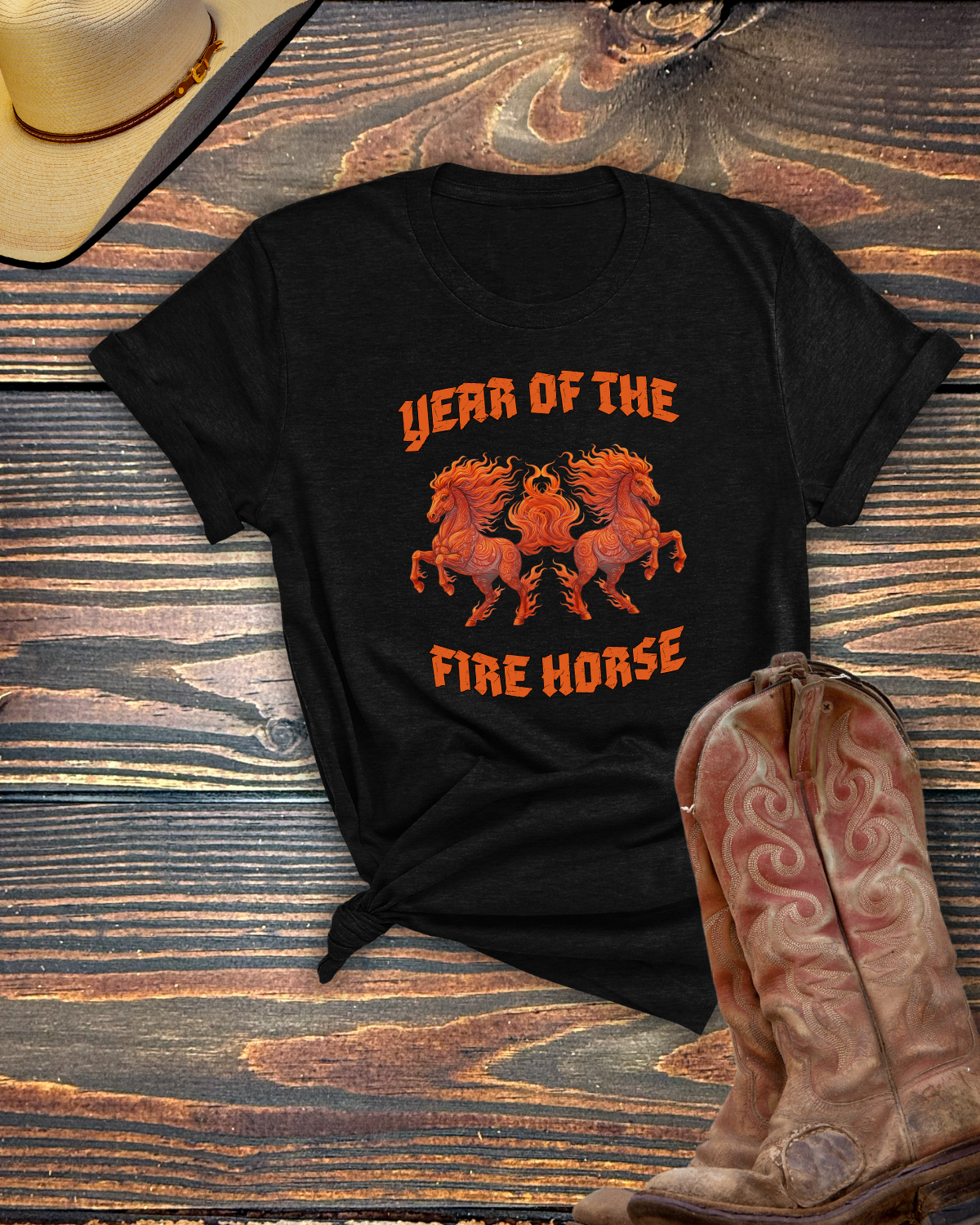 Year of the Fire Horse 2026 Tshirt